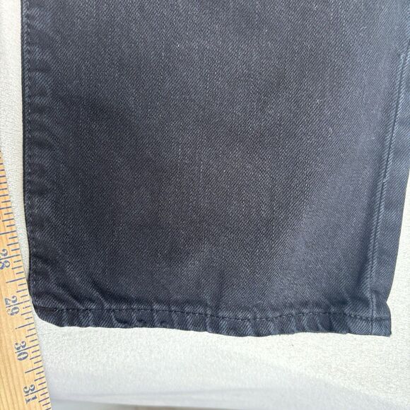 Polo Ralph Lauren Mens Dark Black Hampton Straight Leg Denim Jeans 35x30 - Picture 10 of 10